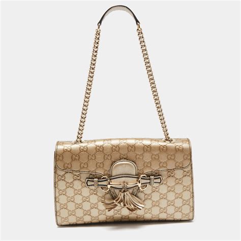 gucci emily guccissima medium|gucci handbags for women.